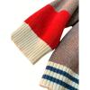 imageINVACHI Mens Cardigan Sweater Colorful Graphic Sweater for Men Casual VNeck Knit SweaterRed
