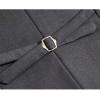 imageINVACHI Formal Suit Vest for Men Single Breasted Waistcoat Mens Tuxedo Dress Vest with PocketsGrey