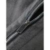 imageINVACHI Mens Faux Leather Fleece Jacket Sherpa Lined Warm Jacket FallampampWinter Trucker Jacket with Fur Notched LapelGrey