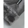 imageINVACHI Mens Faux Leather Fleece Jacket Sherpa Lined Warm Jacket FallampampWinter Trucker Jacket with Fur Notched LapelGrey
