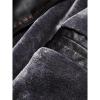 imageINVACHI Mens Faux Leather Jacket Waterproof Motorcycle Jacket Men Sherpa Lined Bomber Jacket Men with Fur LapelRetro Black