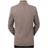 imageINVACHI Mens Houndstooth Tweed Blazer Single Breasted Casual Suit Jacket Slim Fit Sports Coat for MenCoffee