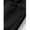 imageINVACHI Mens Joggers with Pockets Casual Cotton Sweatpants Sports Gym Pants for MenBlack