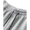 imageINVACHI Mens Joggers with Pockets Casual Cotton Sweatpants Sports Gym Pants for MenGrey