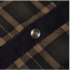 imageINVACHI Mens Plaid Corduroy Jacket Flannel Shirt Jacket Sherpa Lined Shacket MenBlack