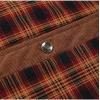 imageINVACHI Mens Plaid Corduroy Jacket Flannel Shirt Jacket Sherpa Lined Shacket MenBrown