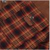 imageINVACHI Mens Plaid Corduroy Jacket Flannel Shirt Jacket Sherpa Lined Shacket MenBrown