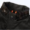 imageINVACHI Mens Plaid Corduroy Jacket Flannel Shirt Jacket Sherpa Lined Shacket MenDeep Army Green