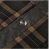 imageINVACHI Mens Plaid Corduroy Jacket Flannel Shirt Jacket Sherpa Lined Shacket MenDeep Army Green