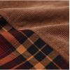 imageINVACHI Mens Plaid Corduroy Jacket Flannel Shirt Jacket Sherpa Lined Shacket MenRed