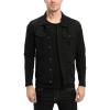 imageINVACHI Mens Casual Slim Fit Denim Vest Vintage Sleeveless Jeans Vest JacketBlack