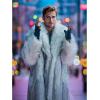 imageINVACHI Mens Faux Fur Coat Winter Long Faux Mink Coat Fluffy Thick Trench Coat for MenWhite
