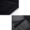 imageINVACHI Mens Wool Blend Long Trench Coat Notched Collar Single Breasted Overcoat Warm Winter Pea CoatAblack