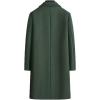 imageINVACHI Mens Wool Blend Long Trench Coat Notched Collar Single Breasted Overcoat Warm Winter Pea CoatCgreen