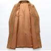 imageINVACHI Mens Wool Blend Long Trench Coat Notched Collar Single Breasted Overcoat Warm Winter Pea CoatNewcamel