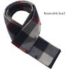 imageINVACHI Mens Wool Blend Pea Coat Warm Winter Trench Coat with Detachable Soft Scarf Single Breasted Overcoat01 Camel