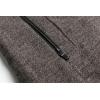 imageINVACHI Mens Wool Blend Pea Coat Warm Winter Trench Coat with Detachable Soft Scarf Single Breasted Overcoat02 Coffee