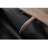 imageINVACHI Mens Wool Blend Pea Coat Warm Winter Trench Coat with Detachable Soft Scarf Single Breasted OvercoatRcoffee