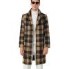 A-camel Gray Check