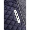 imageINVACHI Mens Casual Diamond Quilted Puffer Down Jacket Lightweight Business Button Coat with Stand CollarBlue