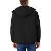 imageINVACHI Mens Waterproof Ski Snow Jacket Warm Winter Quilted Coat Parka Raincoats With MultiPocketsBlack