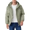 imageINVACHI Mens Waterproof Ski Snow Jacket Warm Winter Quilted Coat Parka Raincoats With MultiPocketsGreen