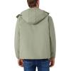 imageINVACHI Mens Waterproof Ski Snow Jacket Warm Winter Quilted Coat Parka Raincoats With MultiPocketsGreen