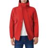 imageINVACHI Mens Waterproof Ski Snow Jacket Warm Winter Quilted Coat Parka Raincoats With MultiPocketsRed