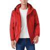 imageINVACHI Mens Waterproof Ski Snow Jacket Warm Winter Quilted Coat Parka Raincoats With MultiPocketsRed