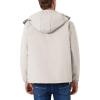 imageINVACHI Mens Waterproof Ski Snow Jacket Warm Winter Quilted Coat Parka Raincoats With MultiPocketsWhite