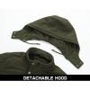 imageINVACHI Mens Winter Jacket Cotton Military Jackets Fleece Lined Thick Work Coats Warm Cargo Jackets with Hooded Pockets33 Army Green