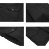 imageINVACHI Mens Winter Jacket Cotton Military Jackets Fleece Lined Thick Work Coats Warm Cargo Jackets with Hooded Pockets35 Black