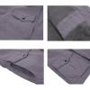imageINVACHI Mens Winter Jacket Cotton Military Jackets Fleece Lined Thick Work Coats Warm Cargo Jackets with Hooded Pockets35 Light Grey