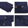 imageINVACHI Mens Winter Jacket Cotton Military Jackets Fleece Lined Thick Work Coats Warm Cargo Jackets with Hooded Pockets35 Navy