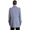 imageINVACHI Mens Wool Blend Coat Warm Winter Trench Coat MidLength Overcoat Classic Outwear with Notched CollarBlue