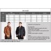 imageINVACHI Mens Wool Blend Coat Warm Winter Trench Coat with Detachable Soft Scarf Single Breasted Pea Coat02 Grey