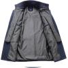 imageINVACHI Mens Wool Blend Coat Warm Winter Trench Coat with Detachable Soft Scarf Single Breasted Pea Coat13 Navy