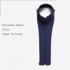 imageINVACHI Mens Wool Blend Coat Warm Winter Trench Coat with Detachable Soft Scarf Single Breasted Pea Coat13 Navy