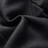 imageINVACHI Mens Wool Blend Coat Warm Winter Trench Coat with Detachable Soft Scarf Single Breasted Pea CoatBlack
