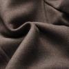imageINVACHI Mens Wool Blend Coat Warm Winter Trench Coat with Detachable Soft Scarf Single Breasted Pea CoatBrown