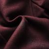 imageINVACHI Mens Wool Blend Coat Warm Winter Trench Coat with Detachable Soft Scarf Single Breasted Pea CoatWine Red