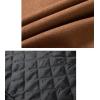imageINVACHI Mens Wool Blend Pea Coat Double Breasted Trench Coat Warm Winter OvercoatCamel
