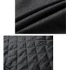 imageINVACHI Mens Wool Blend Pea Coat Double Breasted Trench Coat Warm Winter OvercoatDark Grey