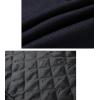 imageINVACHI Mens Wool Blend Pea Coat Double Breasted Trench Coat Warm Winter OvercoatNavy