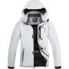 imageINVACHI Mens Waterproof Ski Snow Jacket Warm Winter Quilted Coat Parka Raincoats With MultiPockets01 Light Grey