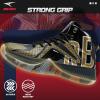 imageASHION Unisex Kids Basketball Shoes Air Boys Girls High Top Sneakers Breathable Outdoor Cushioning Athletic ShoesF15Gold Black