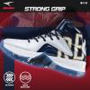 imageASHION Unisex Kids Basketball Shoes Air Boys Girls High Top Sneakers Breathable Outdoor Cushioning Athletic ShoesF15White Blue