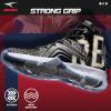 imageASHION Unisex Kids Basketball Shoes Air Boys Girls High Top Sneakers Breathable Outdoor Cushioning Athletic ShoesSpider BlackGold
