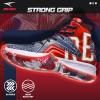 imageASHION Unisex Kids Basketball Shoes Air Boys Girls High Top Sneakers Breathable Outdoor Cushioning Athletic ShoesSpider BlueRed