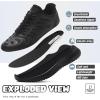 imageLittleplum Boys Running Shoes Slip On Kids Sneakers Mesh Tennis Shoes Lightweight Breathable for Athletic Gym School SportEnergic All Black